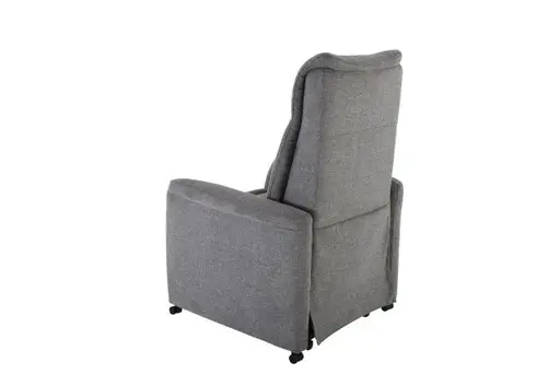 TV-Sessel - Relaxfunktion, Stoff, Grau