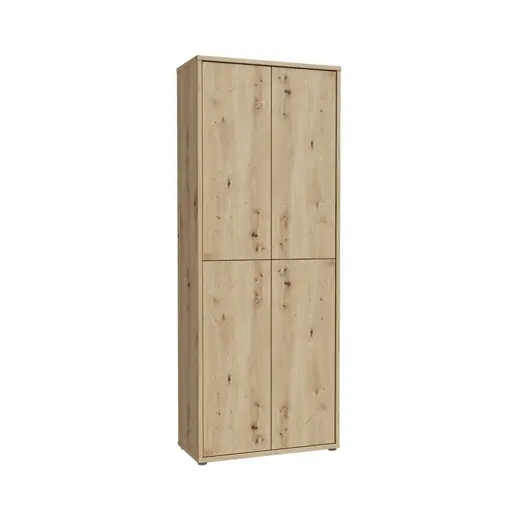 Schuhschrank FAID- B ca. 75 cm, Eiche Dekor