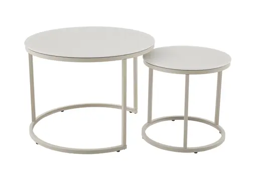 Couchtisch - 2er Set, Kaschmir