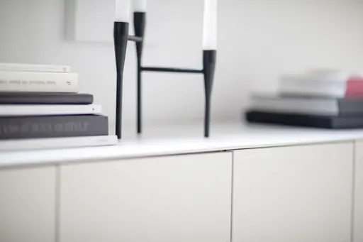 Lowboard Ove - B ca. 180 cm, Lack Matt, Kreide