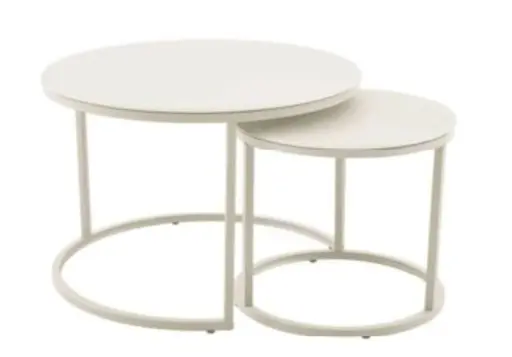 Couchtisch - 2er Set, Kaschmir