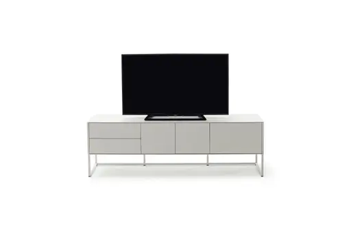 Lowboard Ove - B ca. 180 cm, Lack Matt, Kreide