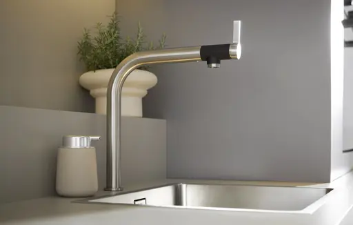 L-Küche 50.100 CO 3 525, Kieselgrau