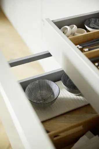 L-Küche 56.100 CO 4 525, Kieselgrau