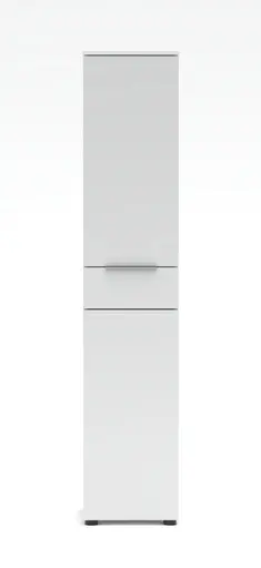 Büroschrank - B ca. 40 cm, Weiß