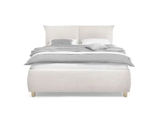 Bettgestell ALICA- Liegefläche ca. 180x200 cm, Stoff, Beige