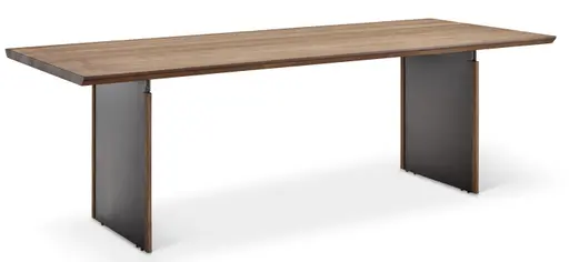 Esstisch Bakersfield - LB ca. 240x100 cm, Asteiche massiv, barrique