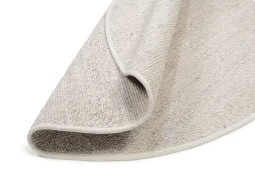 Teppich - Ø ca. 250 cm, Silberfarben