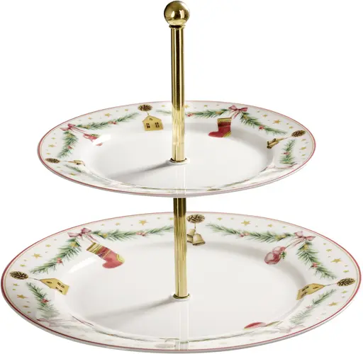 Etagere - 2stufig, LBH ca. 27x27x23 cm