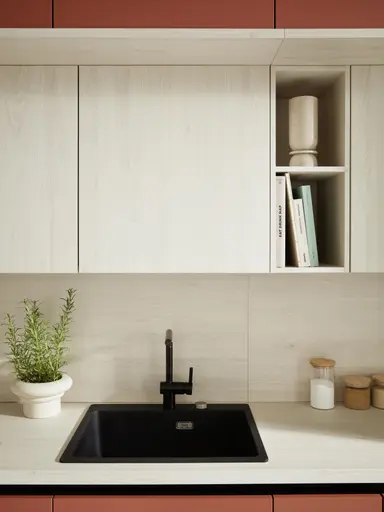 Küchenzeile 51.220 GL 1 524, Orientrot