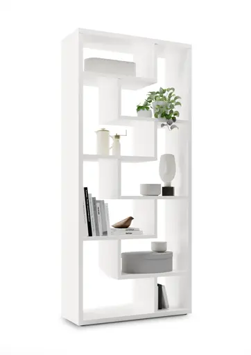 Raumteiler - B ca. 90 cm, Weiß