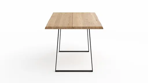 Esstisch Talara Lina - LB. ca. 180x90cm, Wildeiche Natur