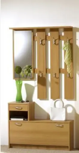 Garderobe- Buche Dekor