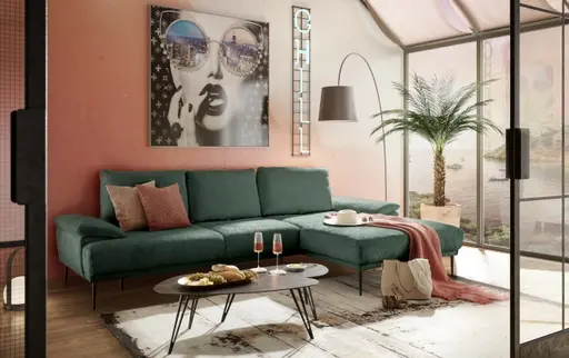 Couchtisch - 2er Set, Stein, Dunkel