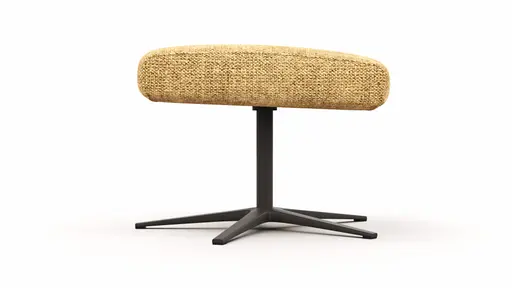 Hocker Noto Relax II - Stoff, Senfgelb