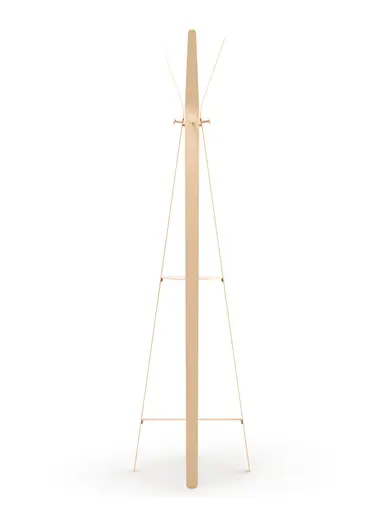 Garderobenständer Signe - Lack, Beige