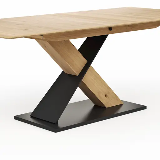 Esstisch Dinner - verlängerbar, LB ca. 180x90cm, Eiche furnier