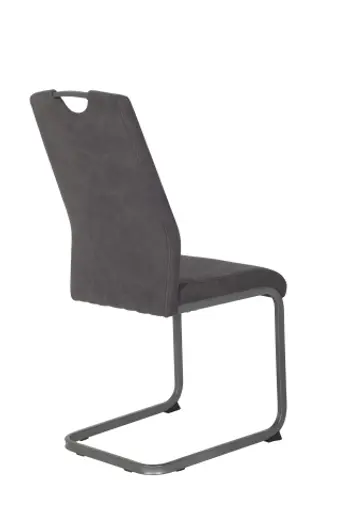 Freischwinger - Stoff, Anthrazit