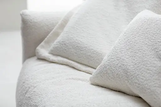 Sofa Till - 3-Sitzer, Stoff, Offwhite