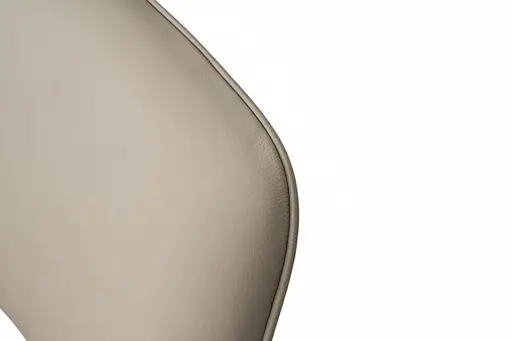 Armlehnstuhl MARIELLE - drehbar, Leder, Latte