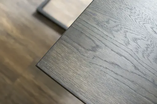 Esstisch Clifton - BL ca. 100x240 cm, Zerreiche massiv, Smoke