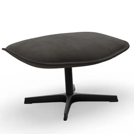 Hocker Helge - Stoff, Dunkelgrau