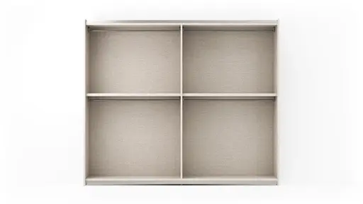 Schiebetürenschrank Loretto - B ca. 280 cm, Lack matt, Perlmutt