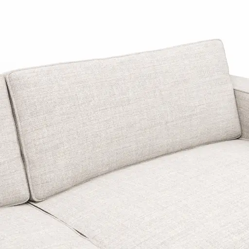Ecksofa Lilaia - 1,5-Sitzer Tief, Ecke, 2-Sitzer rechts, Stoff, Kaschmir