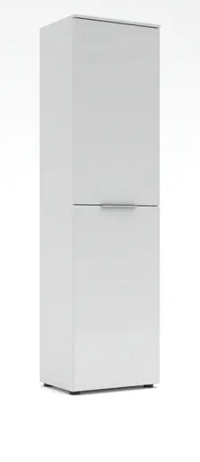 Garderobe - inkl. Sitzkissen, Weiß