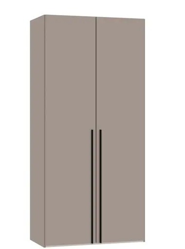 Drehtürenschrank JOIN IT- B ca. 101 cm,  Nougat