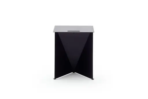 Beistelltisch  Susa 1 - mit Eingriff, Metall, Anthrazit