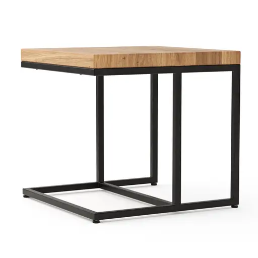 Couchtisch Farmingdale - LBH ca. 50x50x47 cm, Eiche massiv, natur geölt