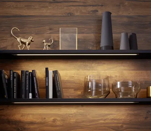 Inselküche 53.190 CO 2 519, Onyxschwarz matt