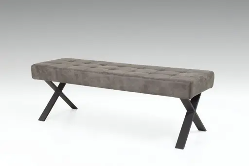 Sitzbank - Stoff, Vintage braun