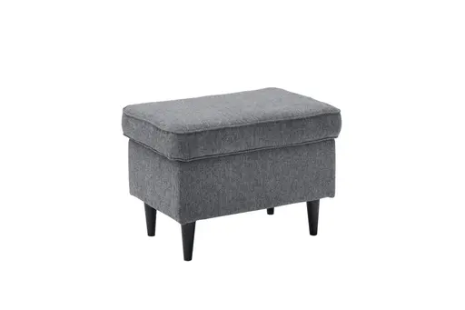 Hocker - Webstoff, Anthrazit