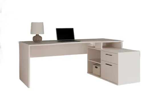 Schreibtisch FJODOR- LB ca. 200x75 cm, Sand