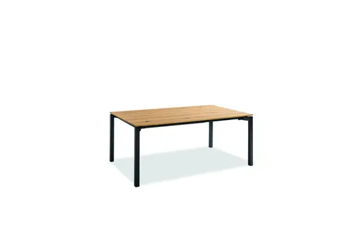 Esstisch - ausziehbar, LB ca. 180x100 cm, Eiche furniert