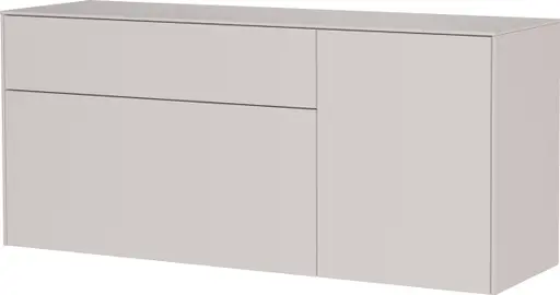 Schuhschrank GEENA - B ca. 137 cm, Kaschmir