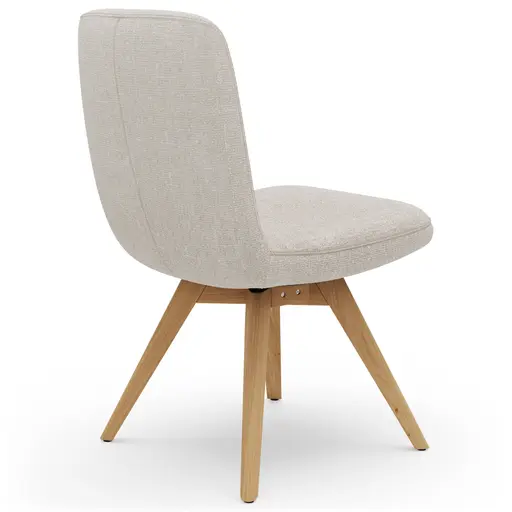 Stuhl Kamari - Stoff, Beige