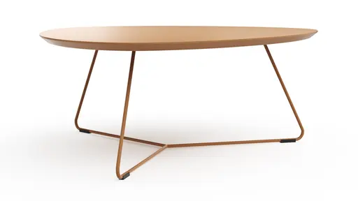 Couchtisch Fano - LBH ca. 87x78x33 cm, Fenix, Beige