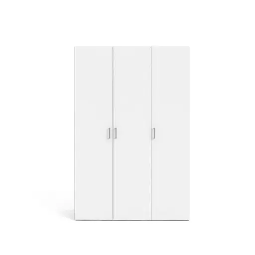 Drehtürenschrank- B ca. 116 cm, Weiß