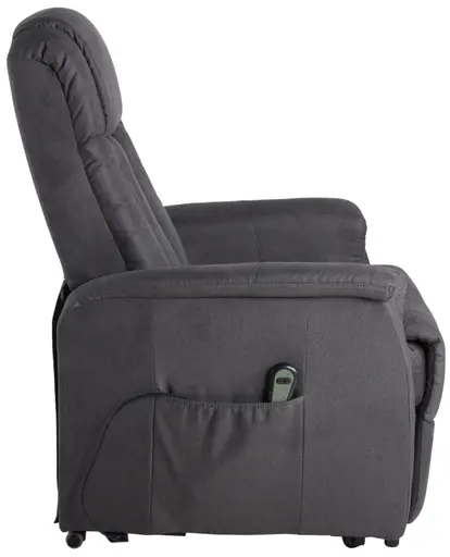 TV-Sessel - Aufstehhilfe, Relaxfunktion, Microfaser, Anthrazit 