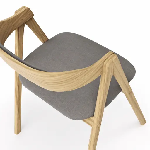 Armlehnstuhl Edge - Eiche Massiv, geölt