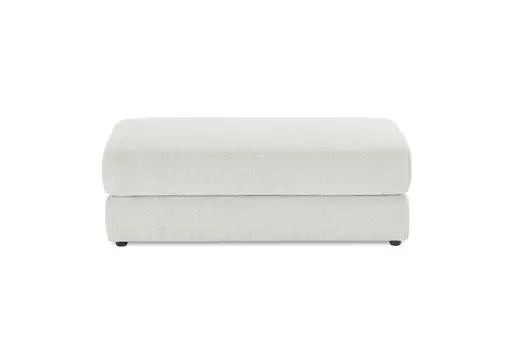Hocker JOVIN - Stoff, Graubeige