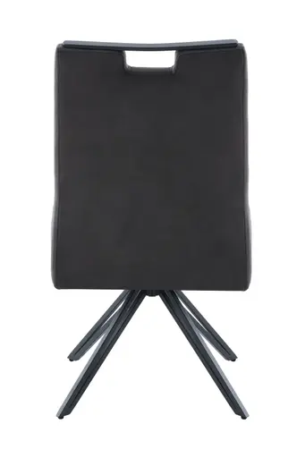 Stuhl - drehbar, Microfaser, Vintage Anthrazit