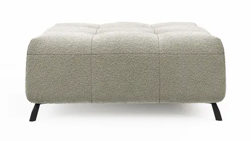 Hocker Comodo - Stoff, Offwhite