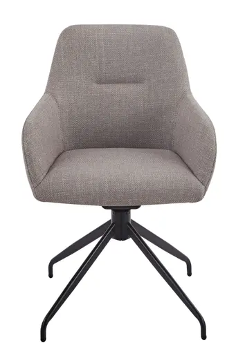 Armlehnstuhl - drehbar, Stoff, Schlamm