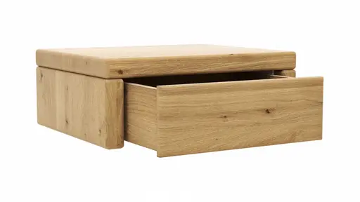 Nachttisch 1660 - Wildeiche massiv, geölt