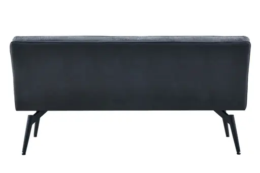 Bank - Stoff, Dunkelgrau, Vintage Anthrazit