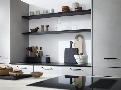 Inselküche 52.210 CO 5 524, Kieselgrau